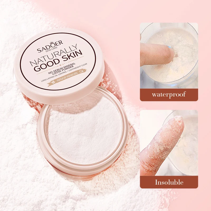 mineral-loose-powder-oil-control-5g-sad-pfr255f5-1 SADOER Mineral Loose Powder 5g for oil control, long-lasting makeup, and pore blurring effect